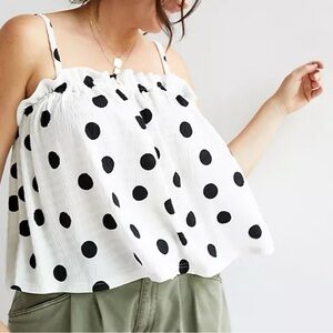 Anthropology, Strap tie shoulder, crop top